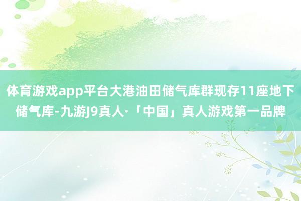 体育游戏app平台大港油田储气库群现存11座地下储气库-九游J9真人·「中国」真人游戏第一品牌